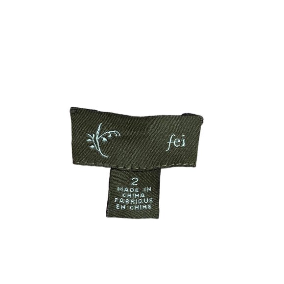 Fei 100% Silk Sleeveless Wrap Top Terracotta Size 2 Minimalist Stealth Wealth - Picture 3 of 13